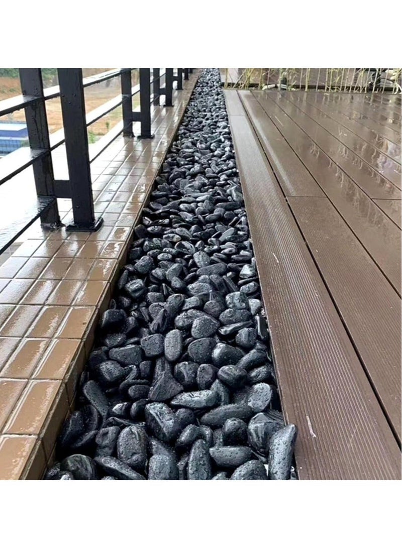 Decorative Pebbles and Polished Mixed Stones Gravel for Home Garden Decoration - Perfect for Aquariums, Flowerpots, Landscaping, Ponds, and Terrariums (Approx. 0.5-1.2 inch, 10kg) - Image 4